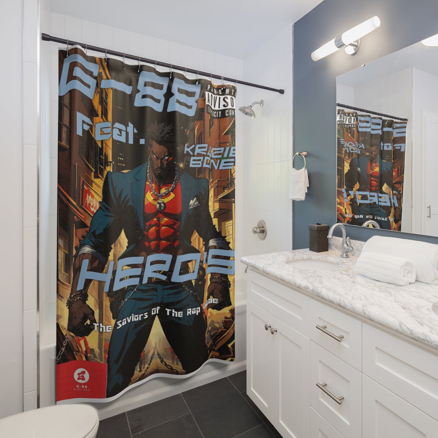 G-88 Hero's (Shower Curtain)