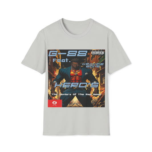 G-88/Heros (Grey Unisex Soft Style T-Shirt)