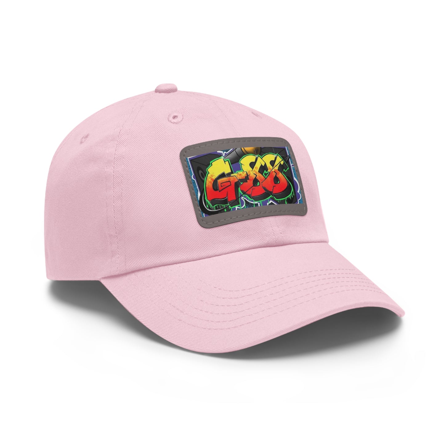 G-88 (Multi color Hat with Leather Patch) (Rectangle)