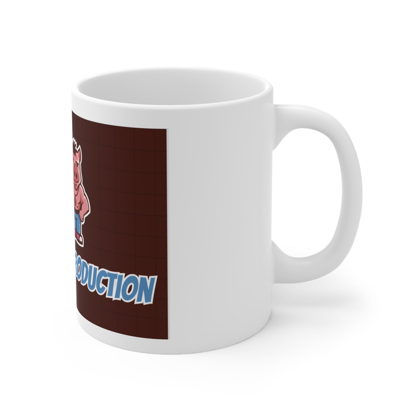 FatT ZakK Pig Pen Productions (Ceramic Mug 11oz)