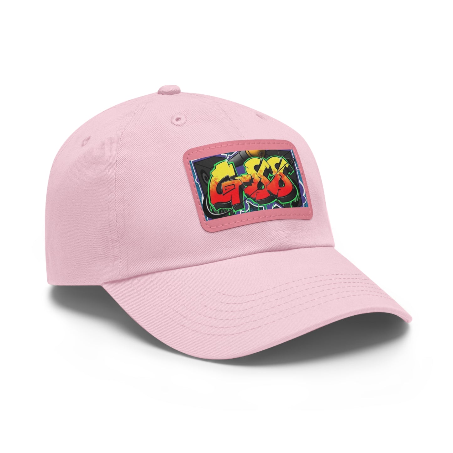 G-88 (Multi color Hat with Leather Patch) (Rectangle)