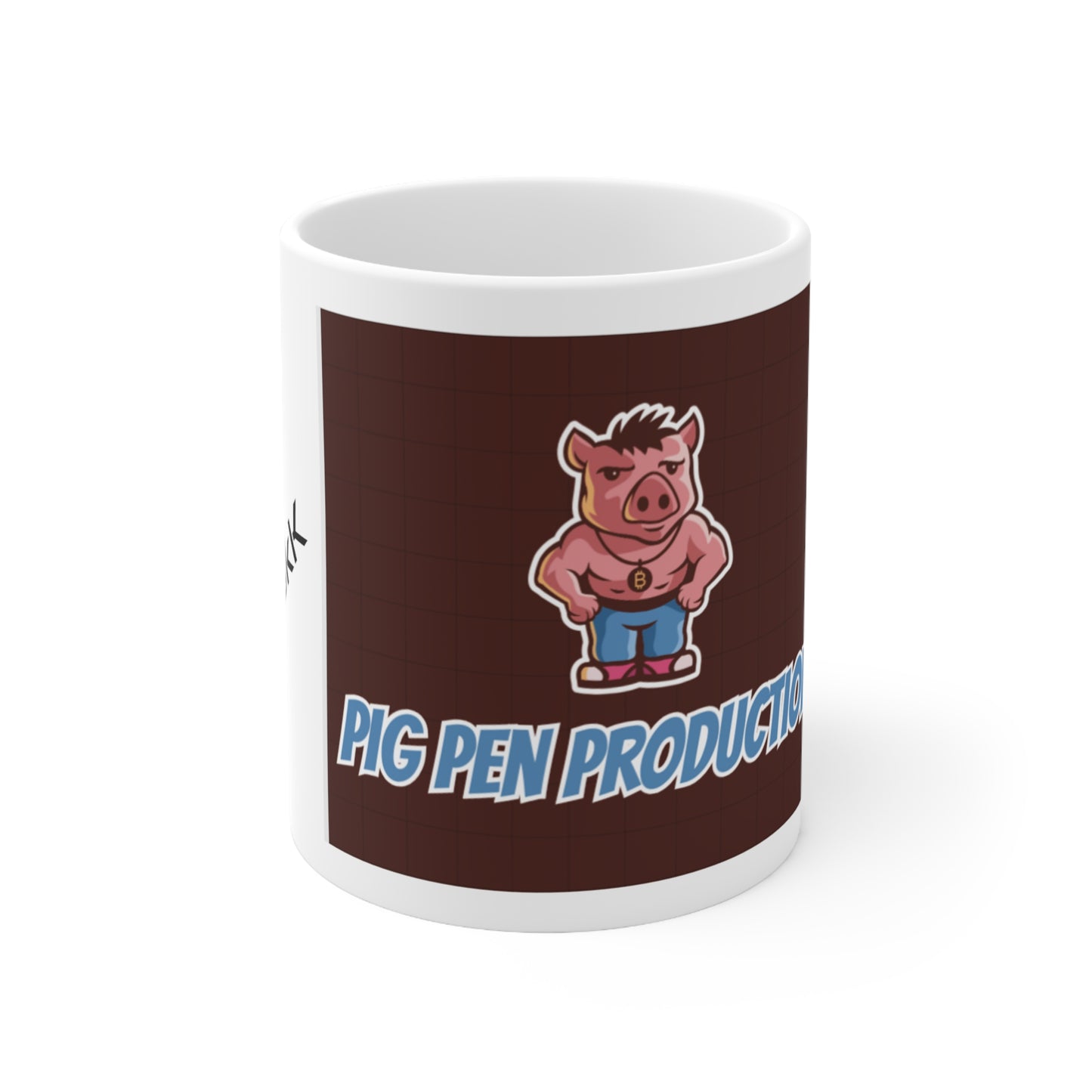 FatT ZakK Pig Pen Productions (Ceramic Mug 11oz)