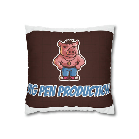 Pig Pen/ G-88 (Spun Polyester Square Pillow Case)